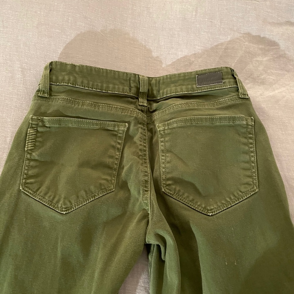 Paige green pants, size 23 - Picture 5 of 5